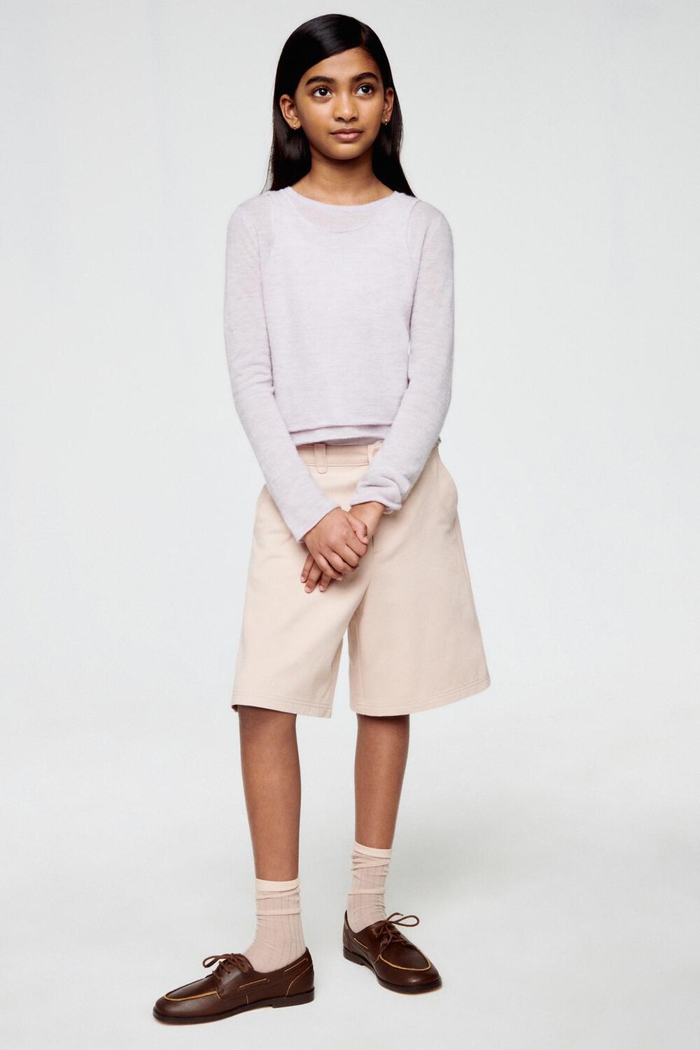 

Накладной свитер ZARA, апельсин, Оранжевый
