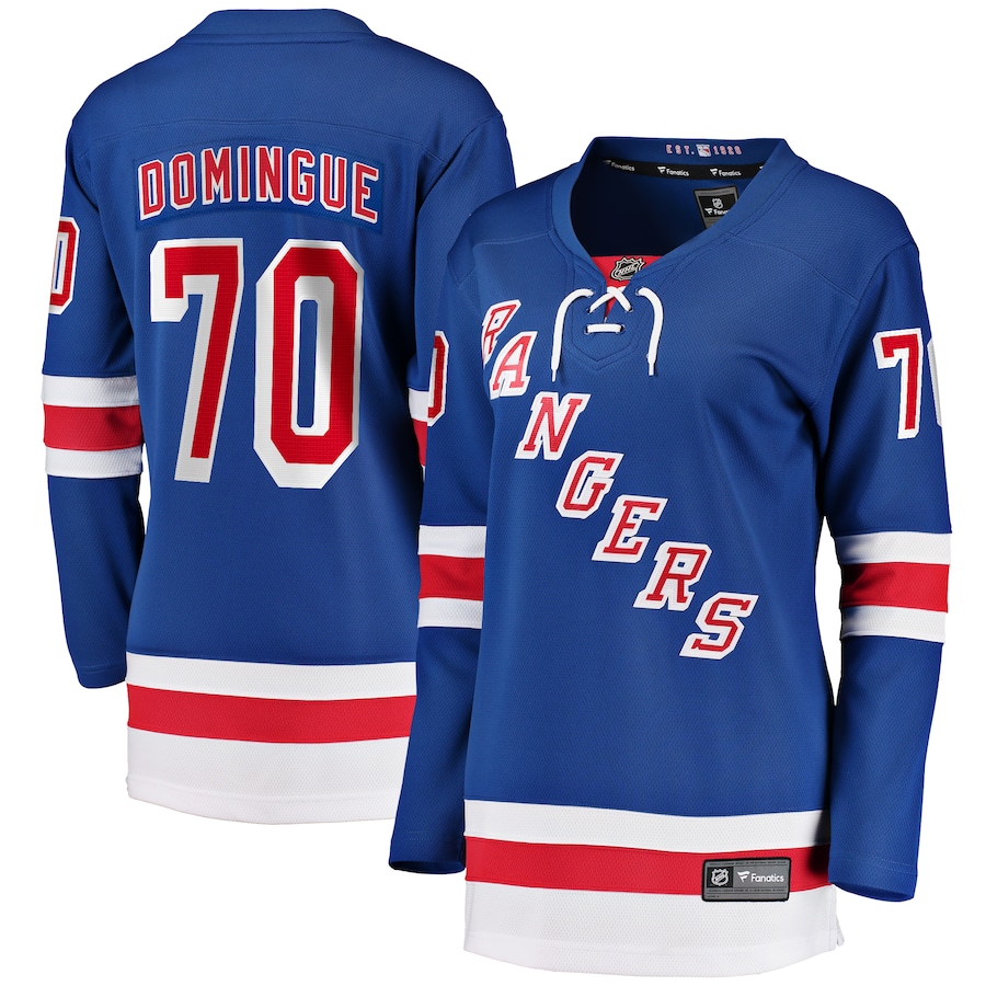 

Джерси Fanatics Branded New York Rangers, синий