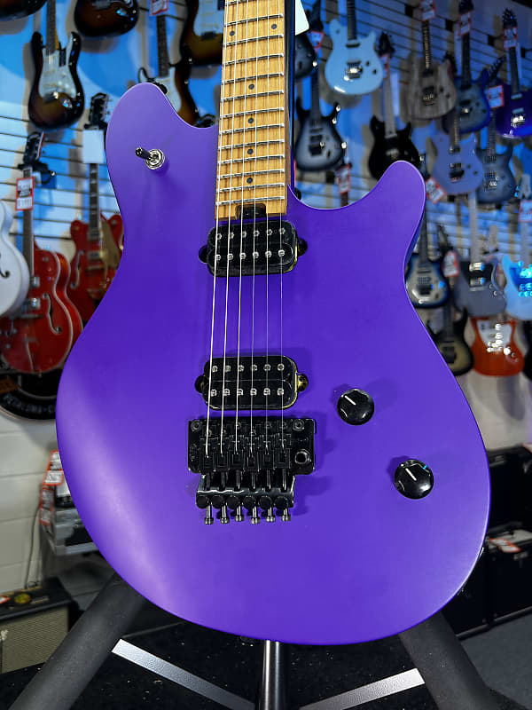 цена Электрогитара EVH Wolfgang Standard Electric Guitar - Royalty Purple Free Shipping Authorized Dealer! GET PLEK’D!