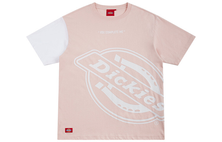 

Dickies SS21 Футболка с коротким рукавом с логотипом Розовый/Белый