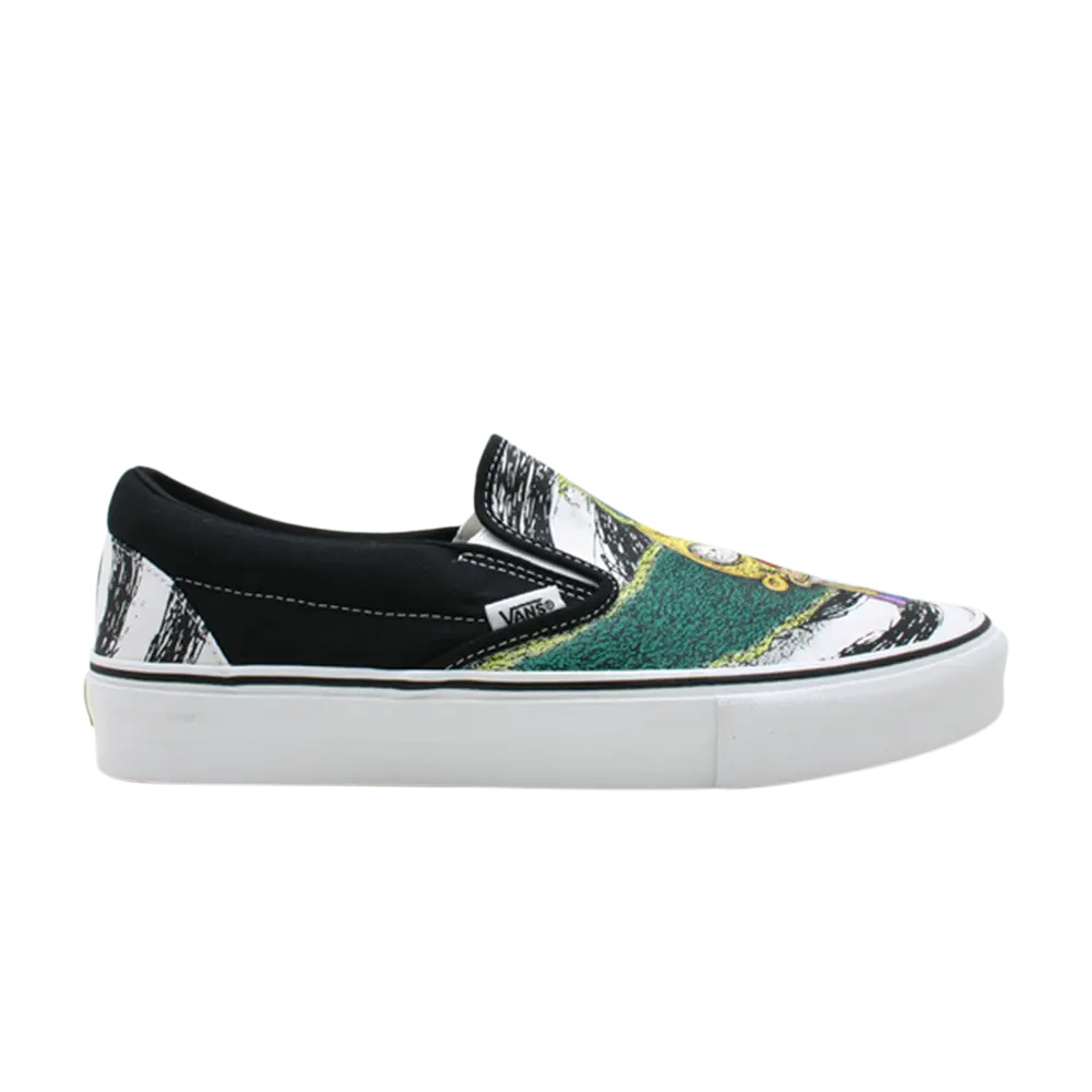 

Кроссовки Tony Munoz x The Simpsons x Classic Slip On Lx Vans, белый