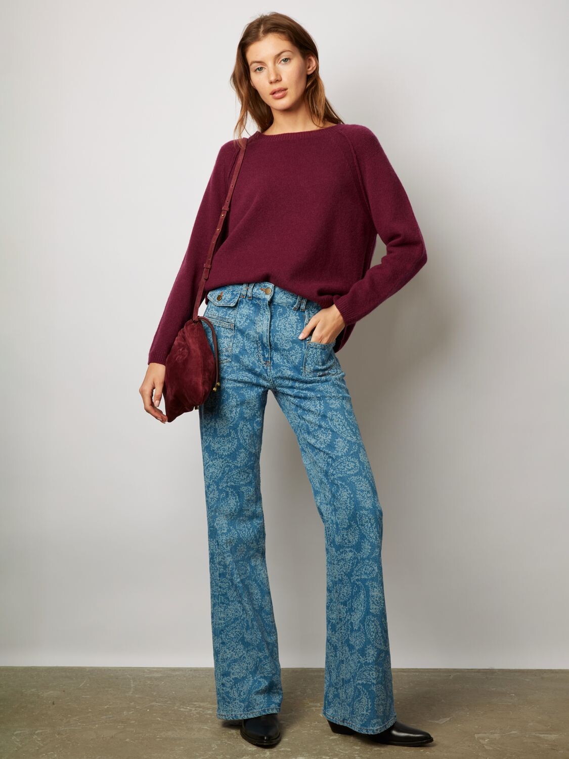 

Джемпер Gerard Darel Linon, розовый