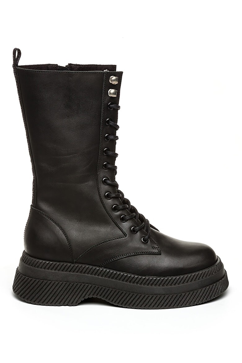 

Кожаные ботинки Giulia Steve Madden, черный