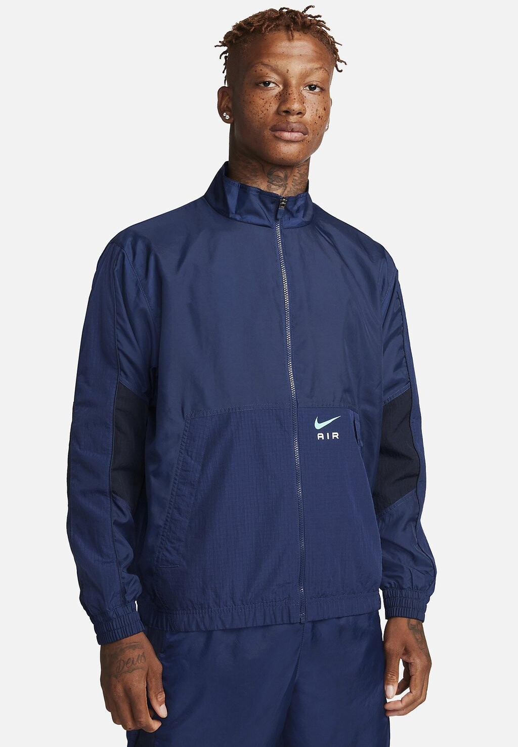 

Спортивная куртка AIR TRACKTOP Nike, темно-синий, темный обсидиан