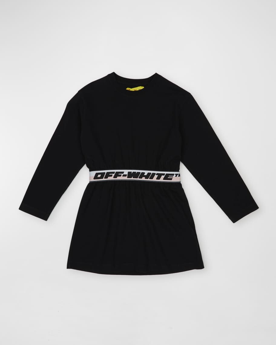 

Платье для девочки с логотипом, размер 4–12 Off-White