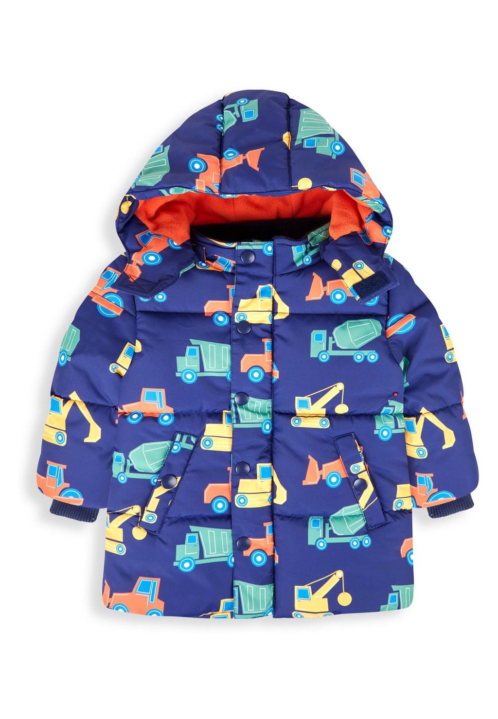 

Зимняя куртка CONSTRUCTION PRINT JoJo Maman Bébé, цвет navy