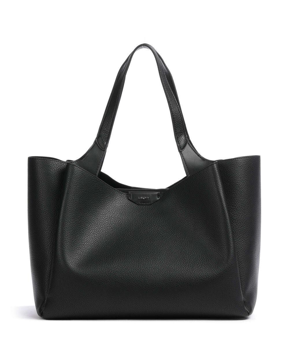 

Шопер willa из искусственной кожи Dkny, черный