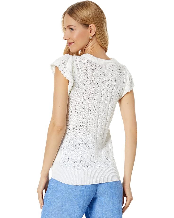 Свитер Lilly Pulitzer Joliette Sweater, цвет Resort White свитер зандры lilly pulitzer цвет resort white