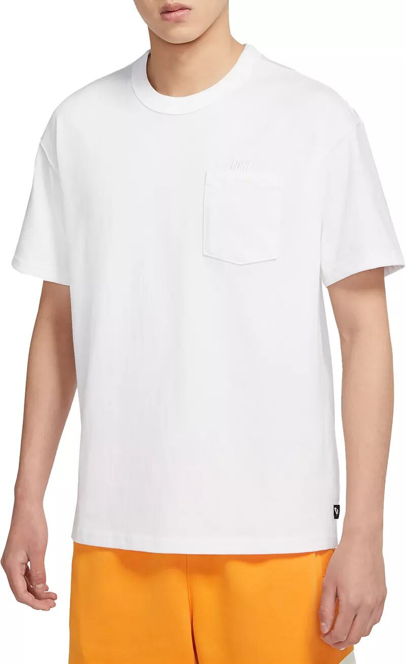 цена Мужская футболка премиум-класса с карманами Nike, белый