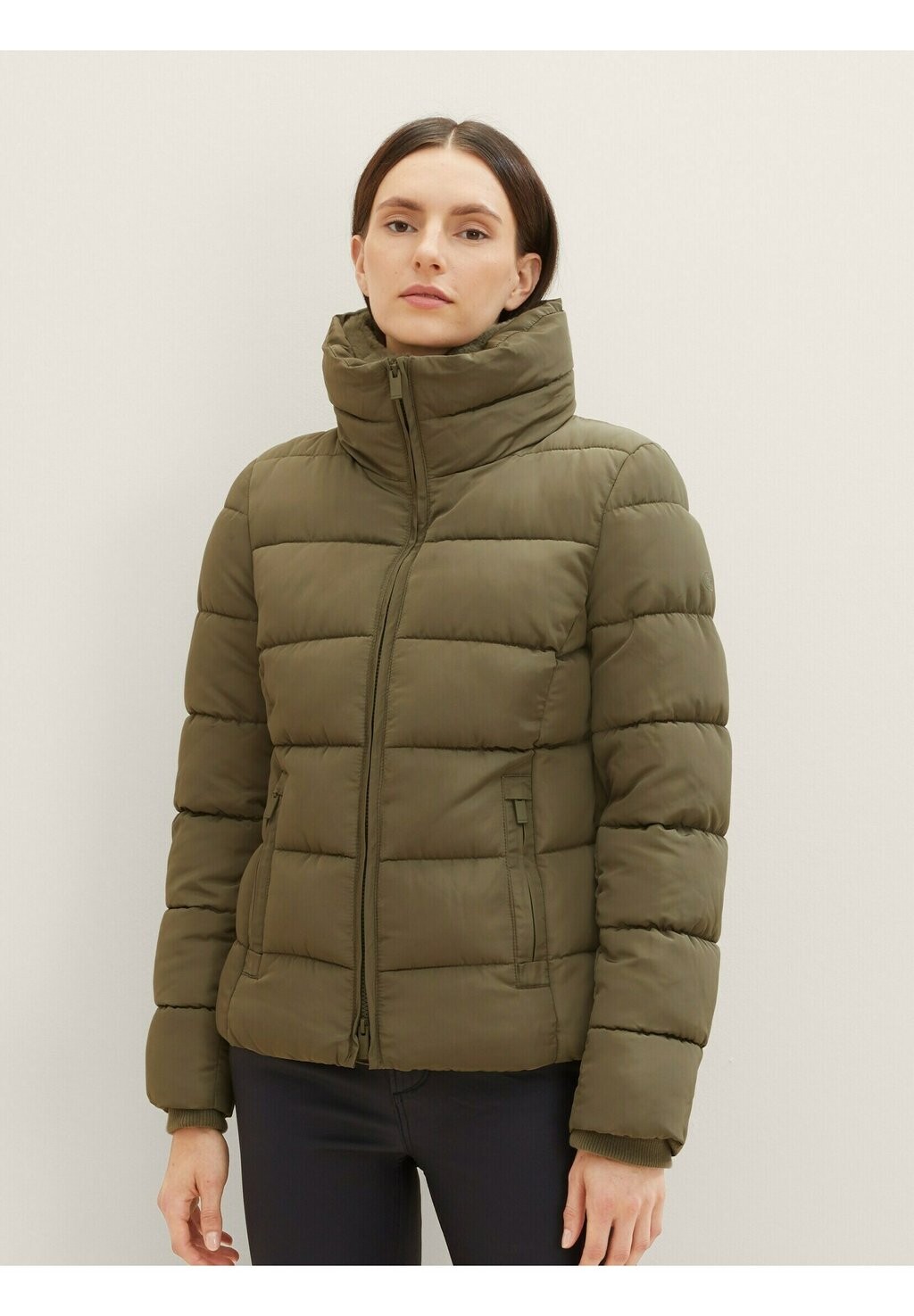 

Зимняя куртка TOM TAILOR, цвет jungle soil green