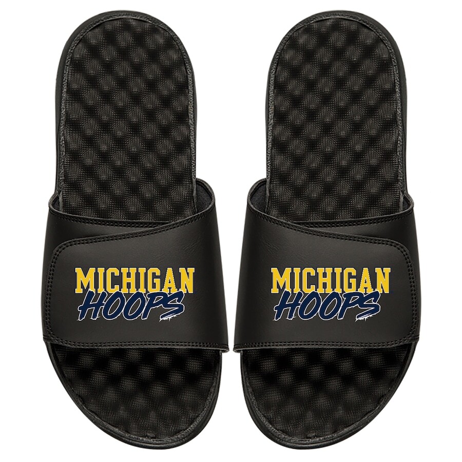 

Шлепанцы ISlide Michigan Wolverines, черный