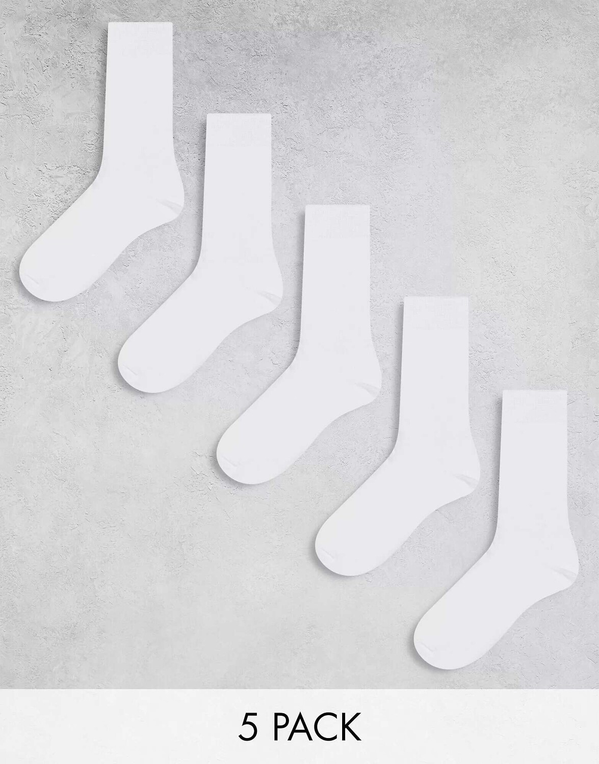 

5 пар белых носков ASOS