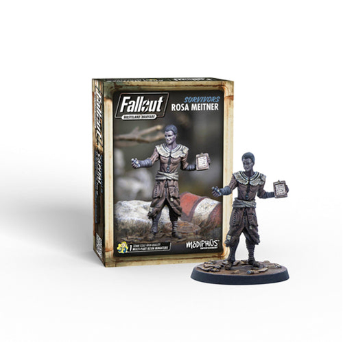 набор кубиков для fallout wasteland warfare extra tabletop dice set Фигурки Fallout: Wasteland Warfare – Rosa Meitner