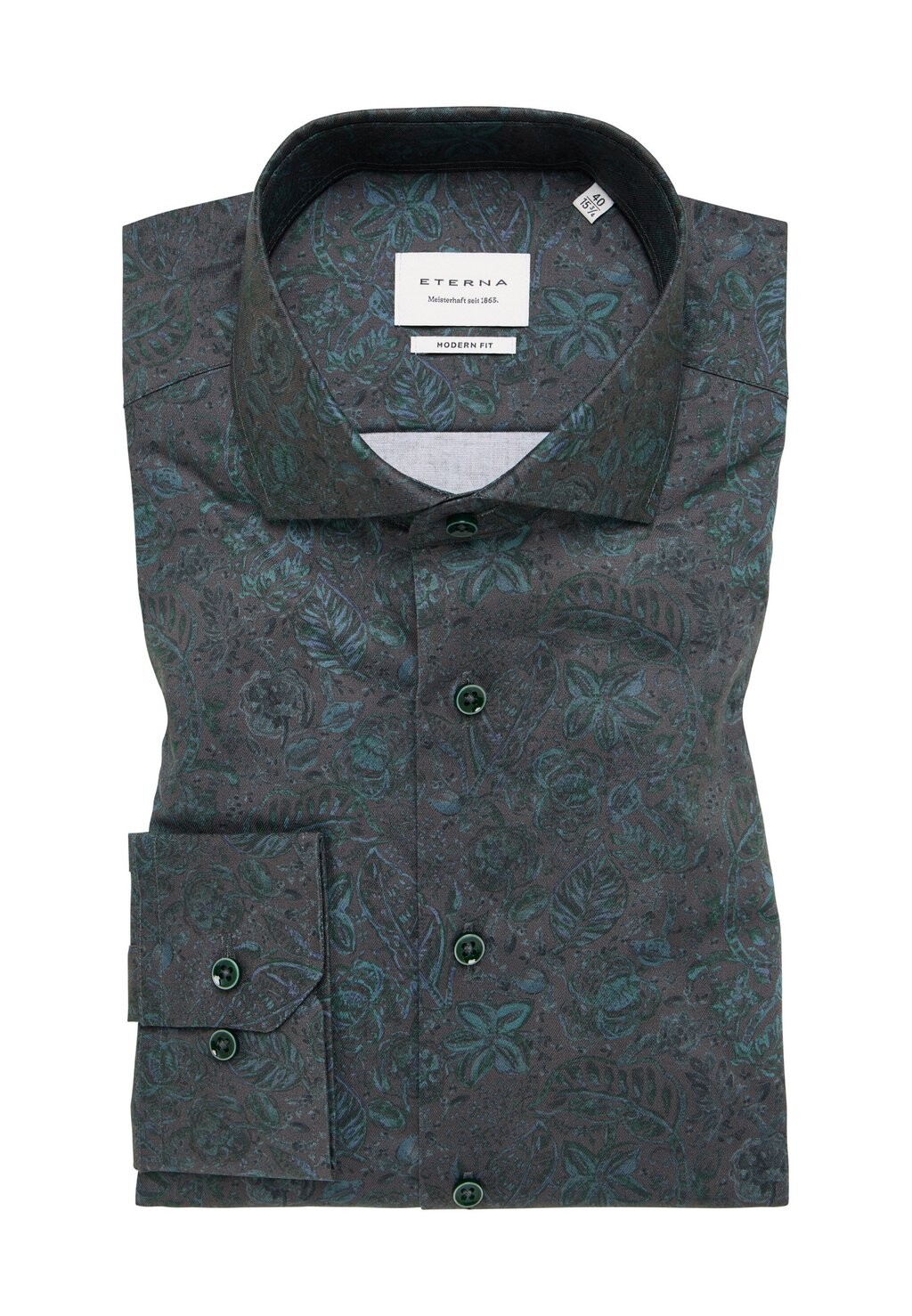 

Рубашка MODERN FIT Eterna, зеленый
