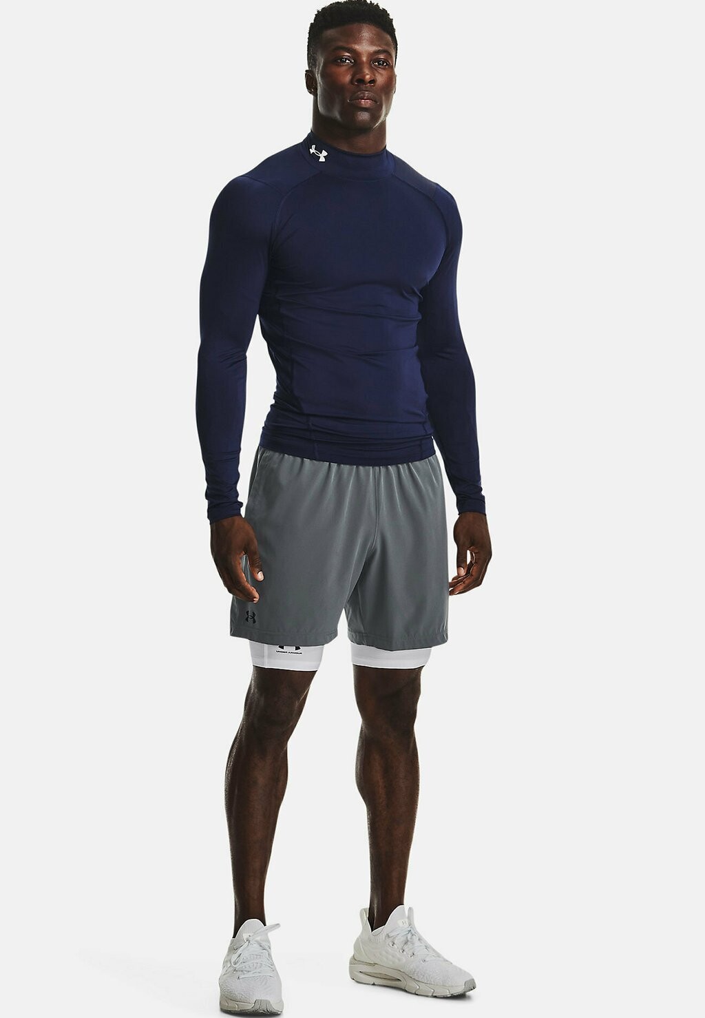 Майка COMP MOCK LS Under Armour, синий