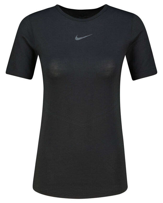 

Беговая рубашка из шерсти Nike, черный