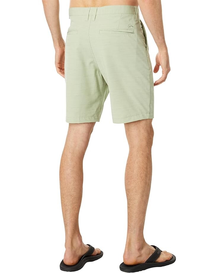 

Шорты Billabong Crossfire Slub Mid Hybrid Short, цвет Light Sage