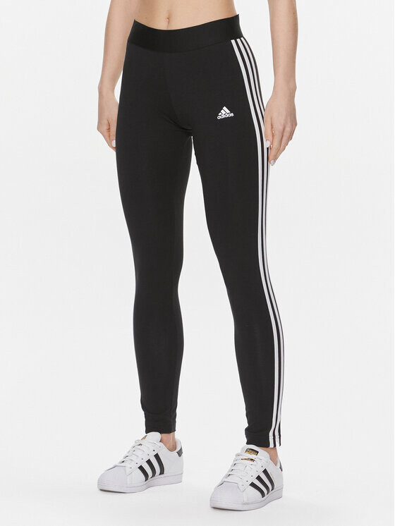 

Леггинсы очень узкого кроя Adidas, черный