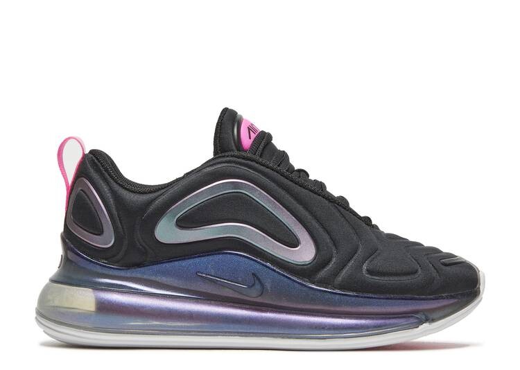 

Кроссовки Nike WMNS AIR MAX 720 SE 'BLACK LASER FUCHSIA', черный