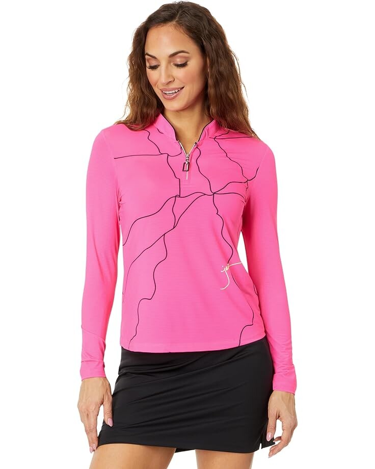 

Топ Jamie Sadock Lightening Sunsense Long Sleeve Layering, цвет Zap/Ravishing