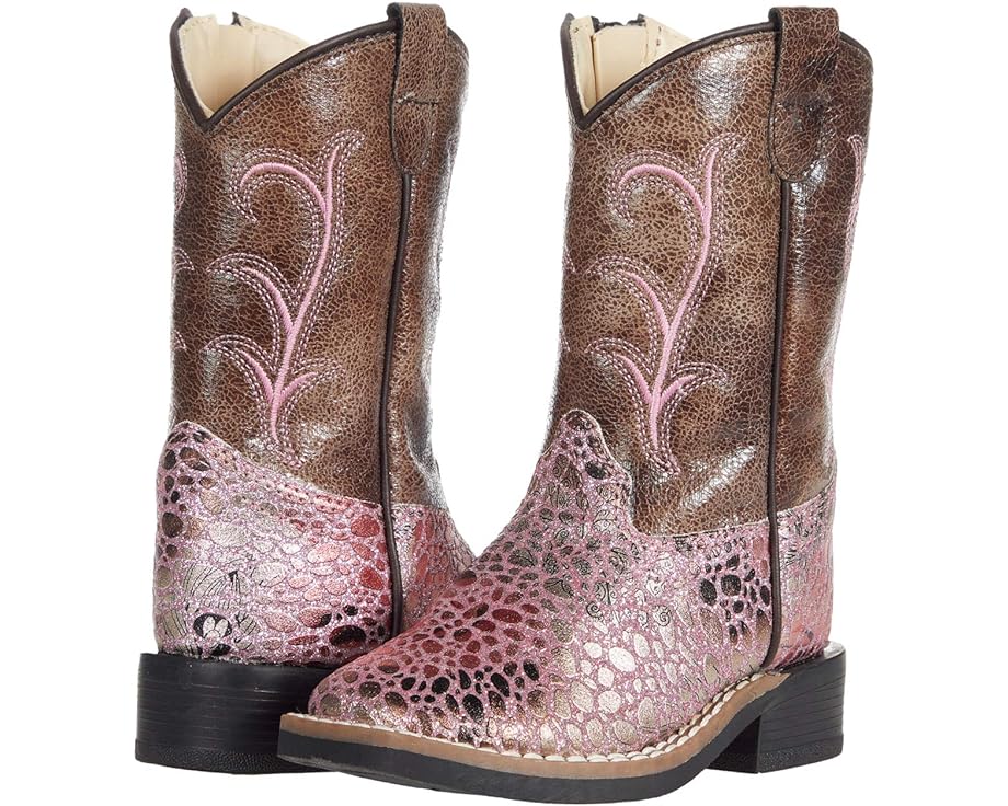 Ботинки Old West Boots Glitter, розовый