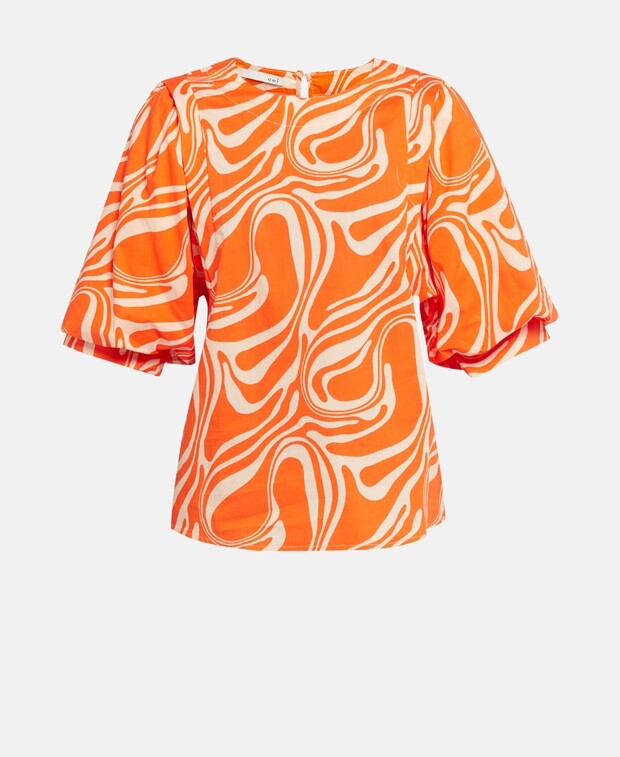 

Рубашка блузка Oui, цвет Pumpkin Orange