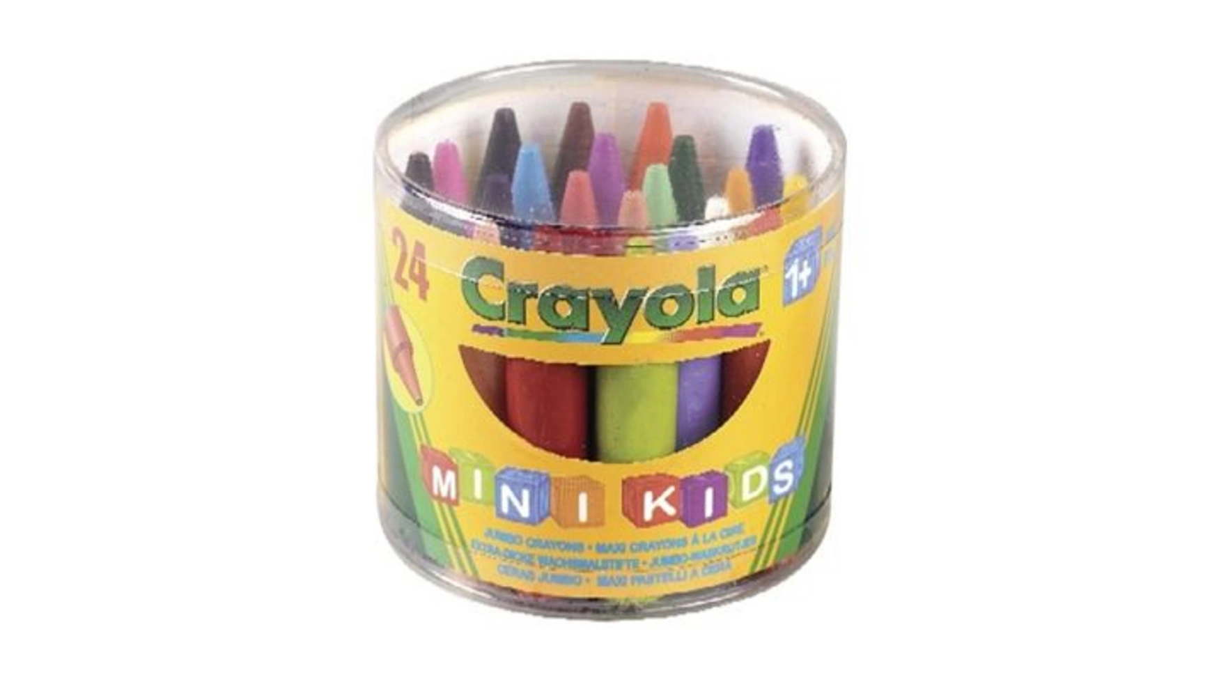 Crayola 24 восковых мелка Jumbo мелки восковые 12 цв centrum jumbo