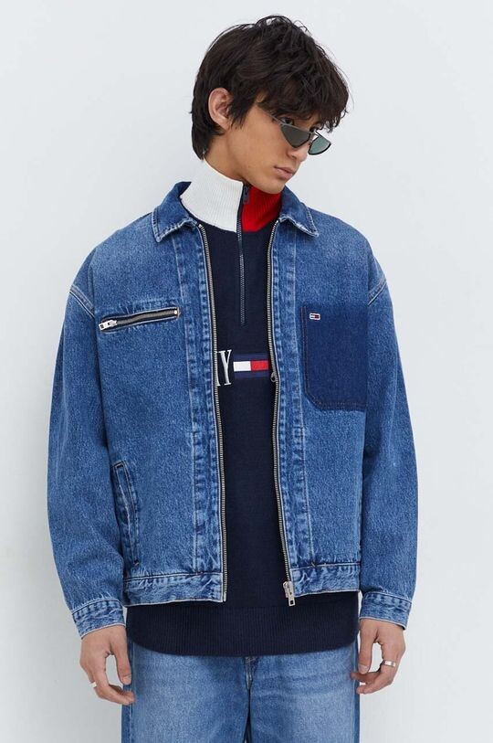 

Джинсовая куртка из хлопка Tommy Jeans, темно-синий