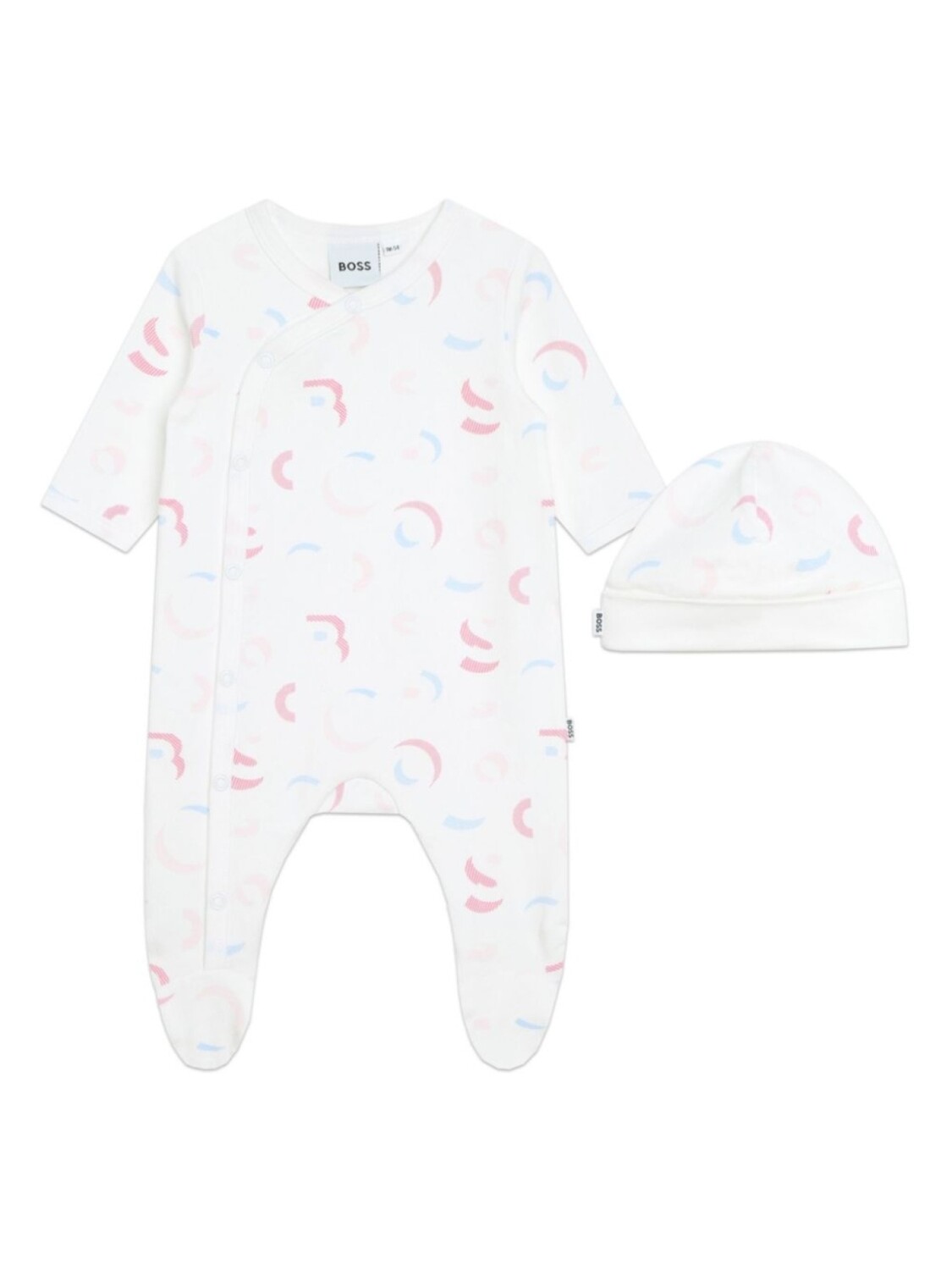 

BOSS Kidswear пижама с графичным принтом, белый