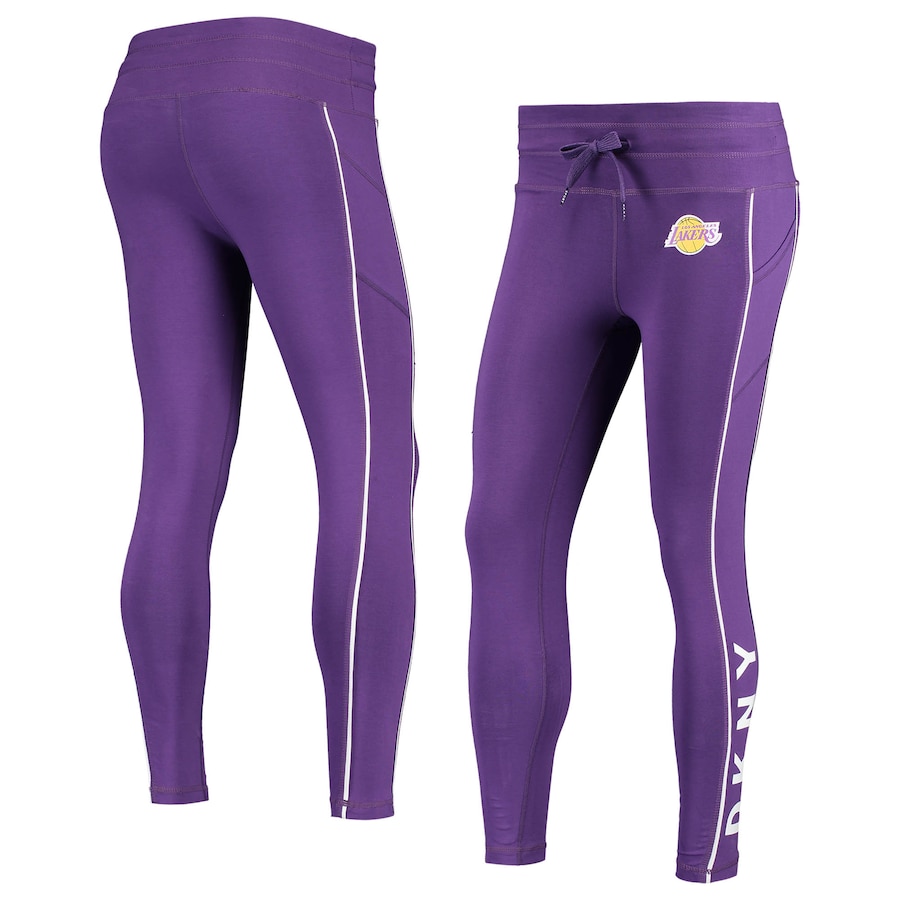 

Леггинсы DKNY Sport Los Angeles Lakers, фиолетовый