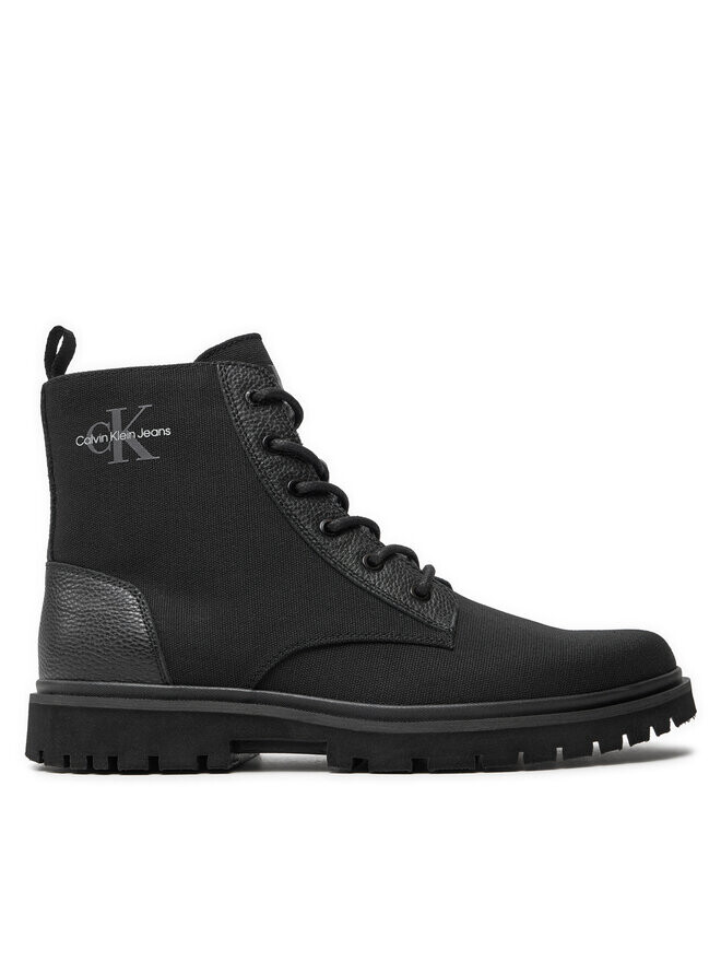 

Ботинки Челси Calvin Klein Jeans Botines planos Eva Boot Mid Laceup Mix Mtr, черный