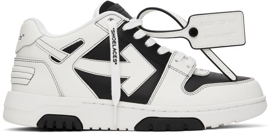 

Черно-белые кроссовки Out Office Off-White, цвет Black/White