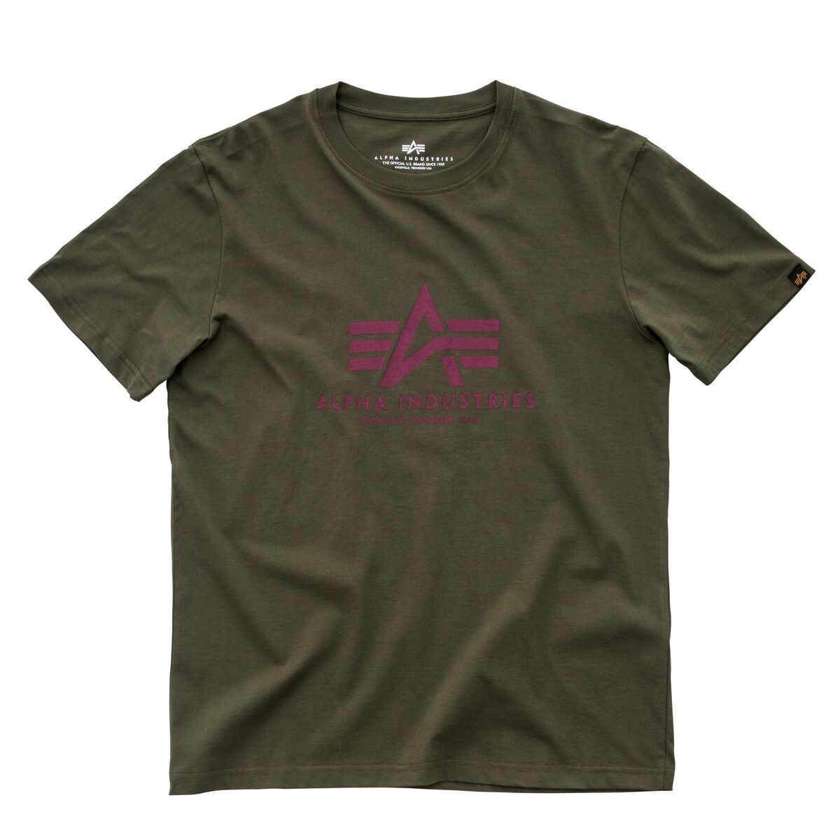 

Футболка Alpha Industries Basic, зеленый