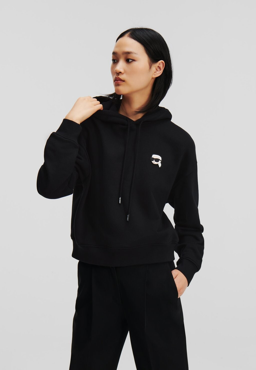 

Толстовка IKONIK 2 0 KARL LAGERFELD, черный