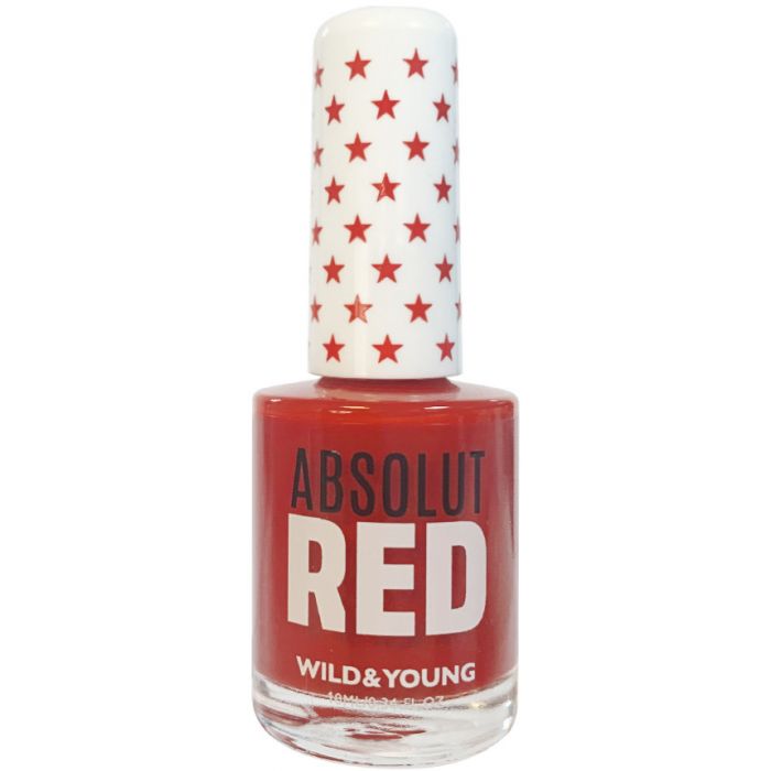 Лак для ногтей Esmalte de Uñas Absolut Red Wild & Young, 542 топ для ногтей charme express nail polish 12 мл
