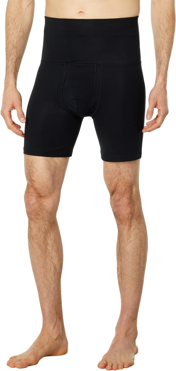 

Формирующие хлопковые трусы-боксеры Spanx, цвет Classic Black NEW
