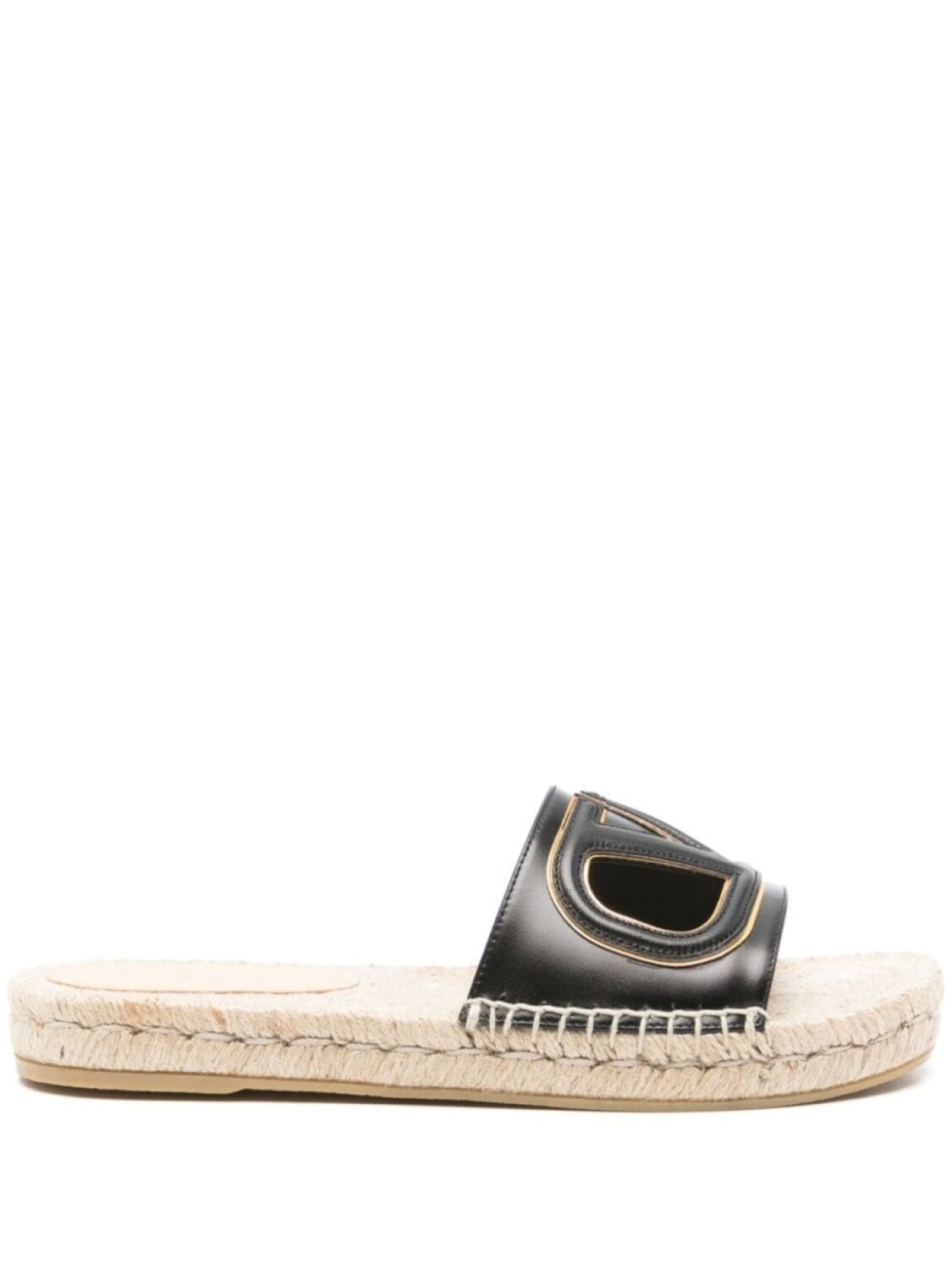 

Valentino Garavani шлепанцы с логотипом VLogo Signature, черный