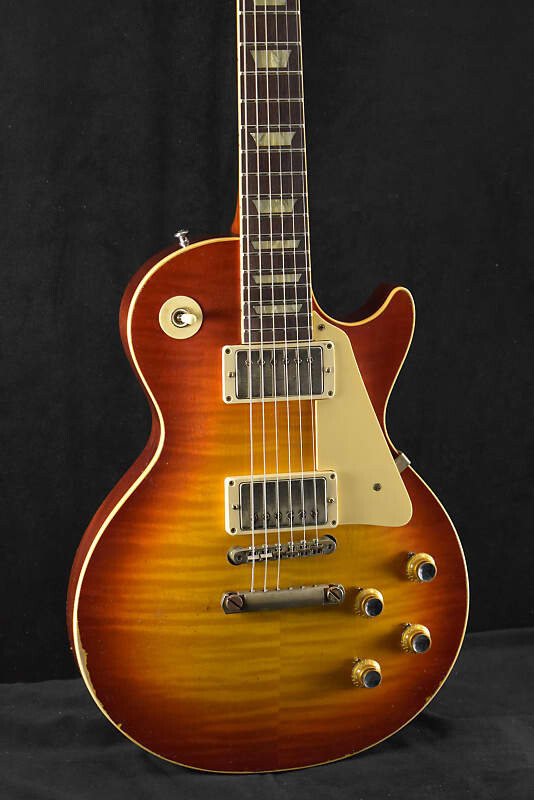 

Электрогитара Gibson Murphy Lab 1960 Les Paul Standard Orange Lemon Fade Heavy Aged