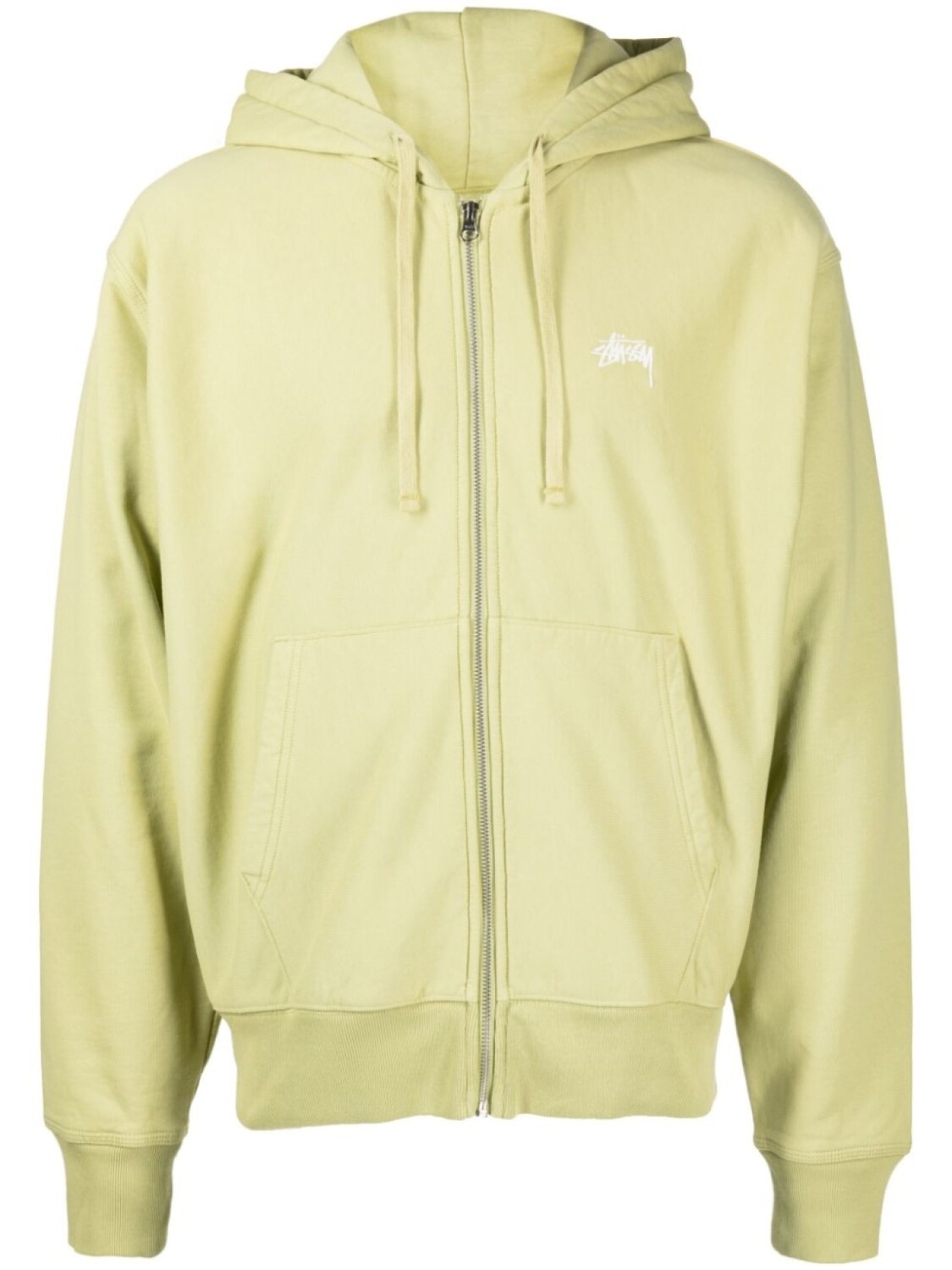 

Stüssy худи Stock с вышитым логотипом, зеленый