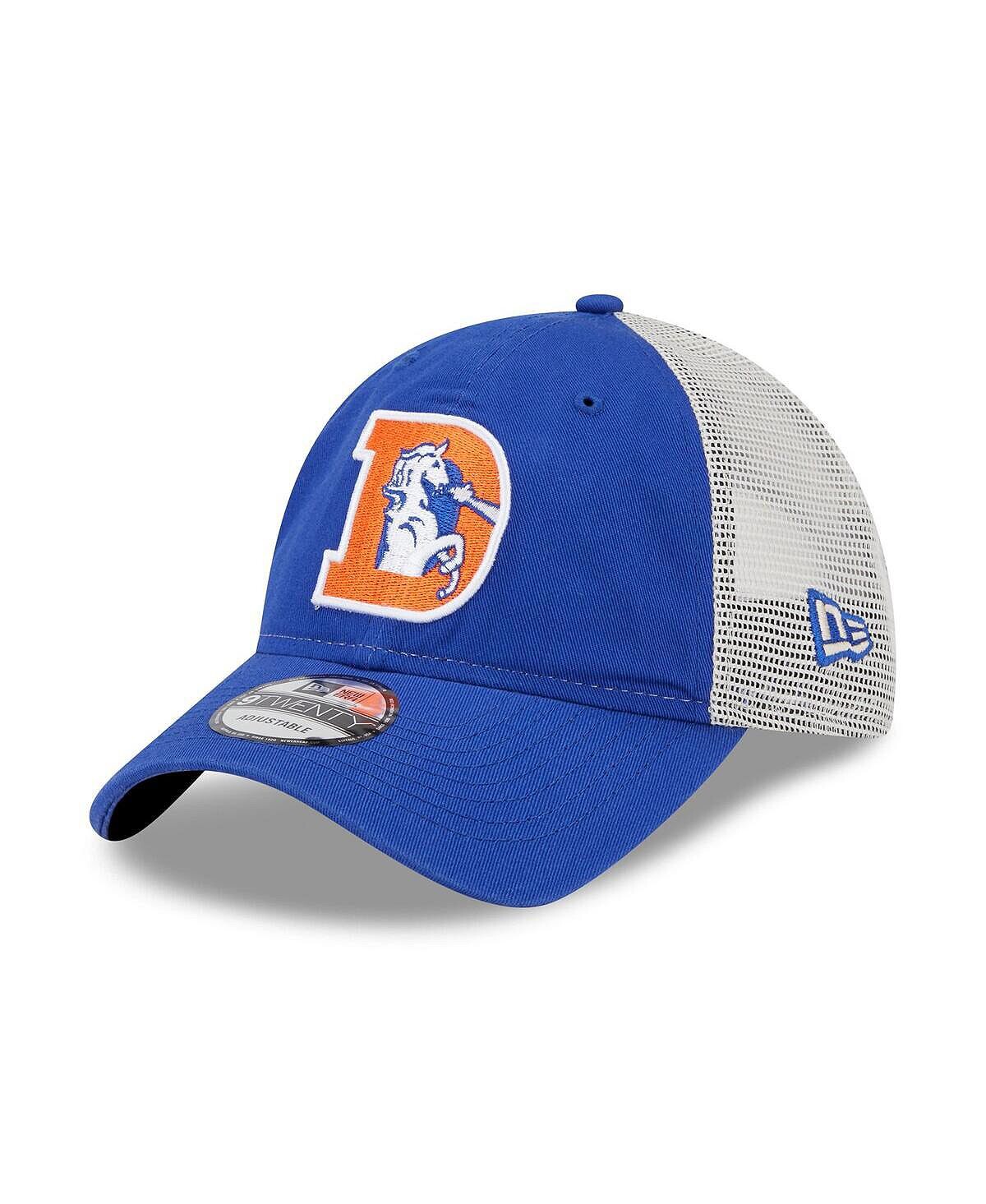 

Мужская кепка Royal, натуральный Denver Broncos Loyal 9TWENTY Trucker Snapback New Era