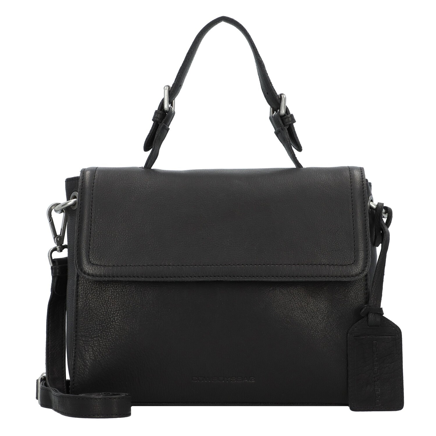 

Сумка Cowboysbag City Crane Handtasche Leder 29 cm, черный