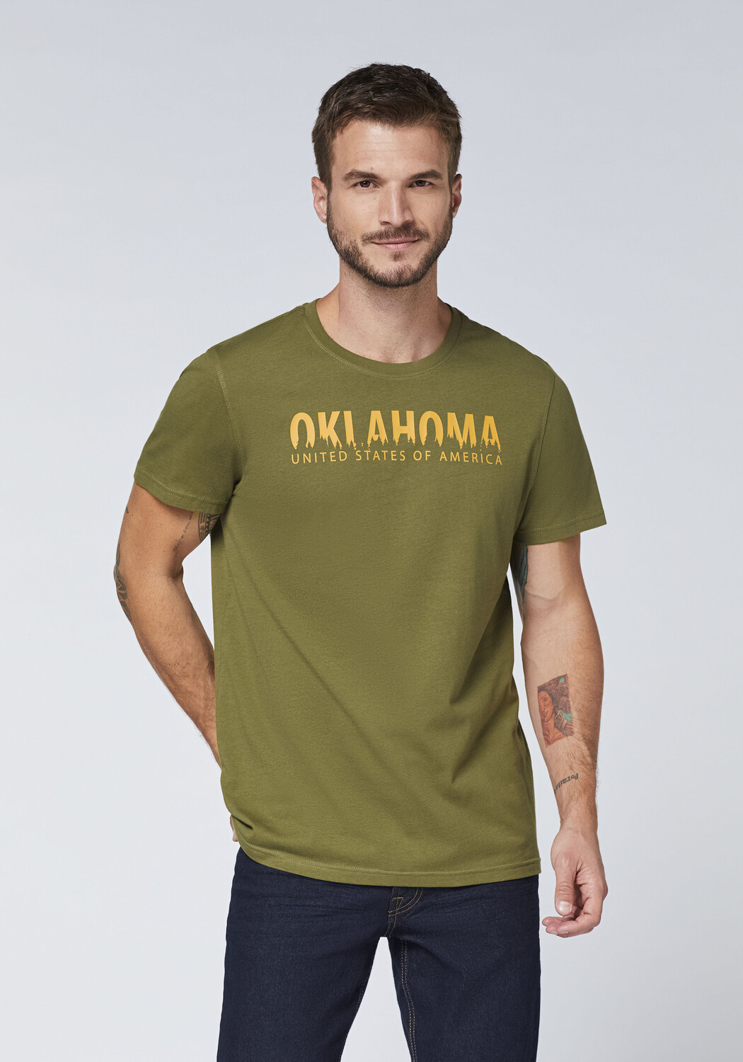 

Футболка Oklahoma Jeans, зеленый