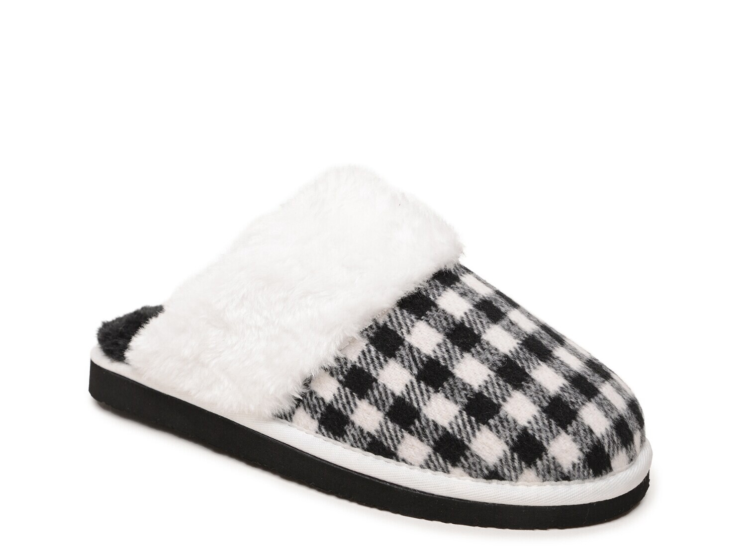 

Тапочки Minnetonka Chesney с потертостями, белый / черный