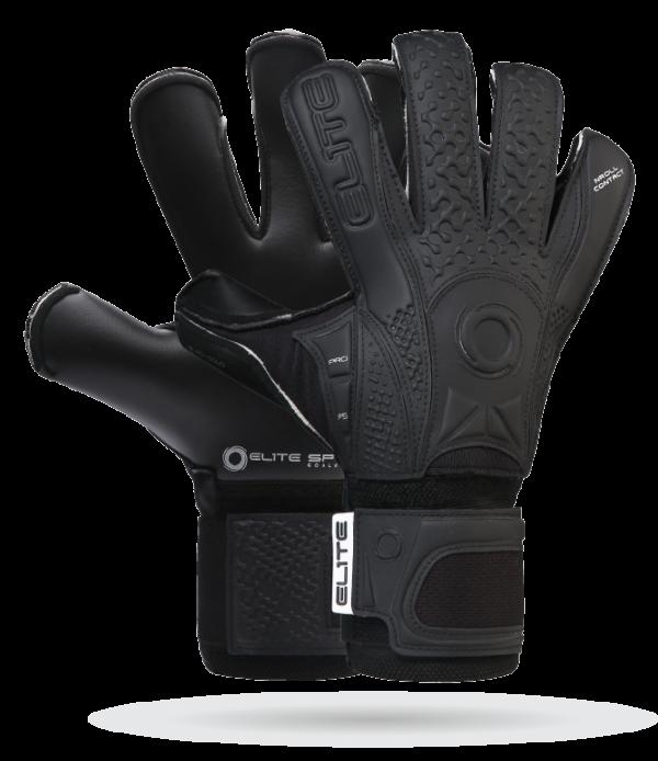 цена Черные одиночные вратарские перчатки, размер 6 Elite Sports, черный