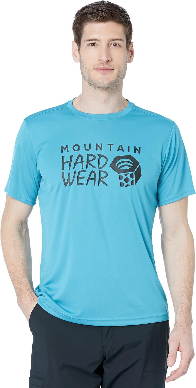 

Wicked Tech с коротким рукавом Mountain Hardwear, цвет Teton Blue