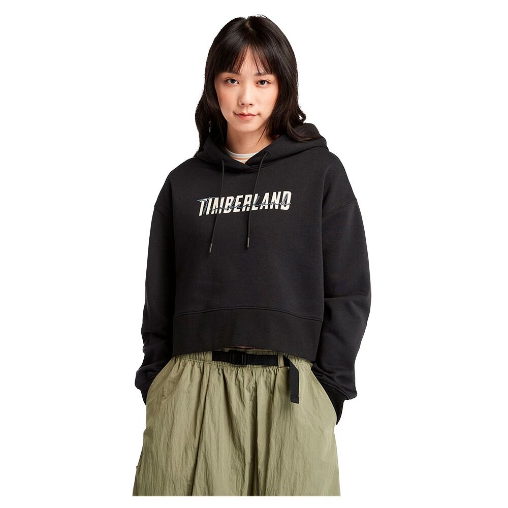 

Худи Timberland Brushed Back, черный