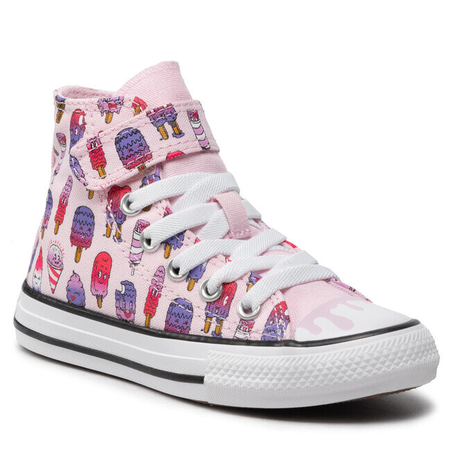 

Кроссовки Converse CtasHi, розовый цвет