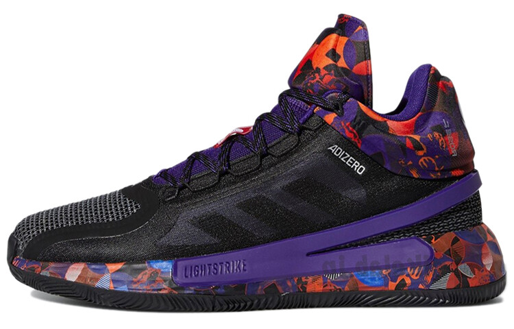 

Мужские баскетбольные кроссовки Adidas D Rose 11 черный/фиолетовый