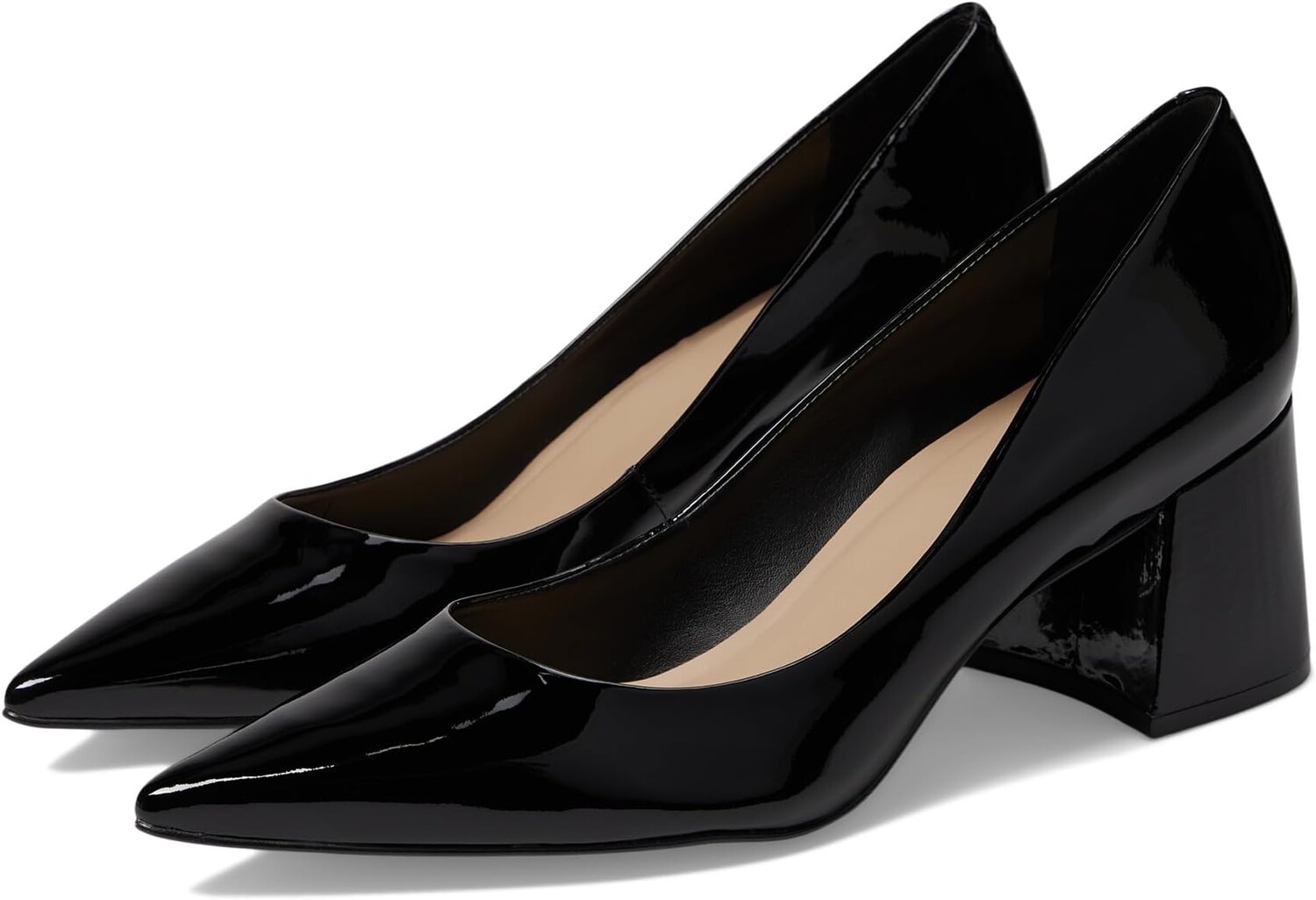 

Туфли Dawn Block Heel Pump Massimo Matteo, цвет Black Patent