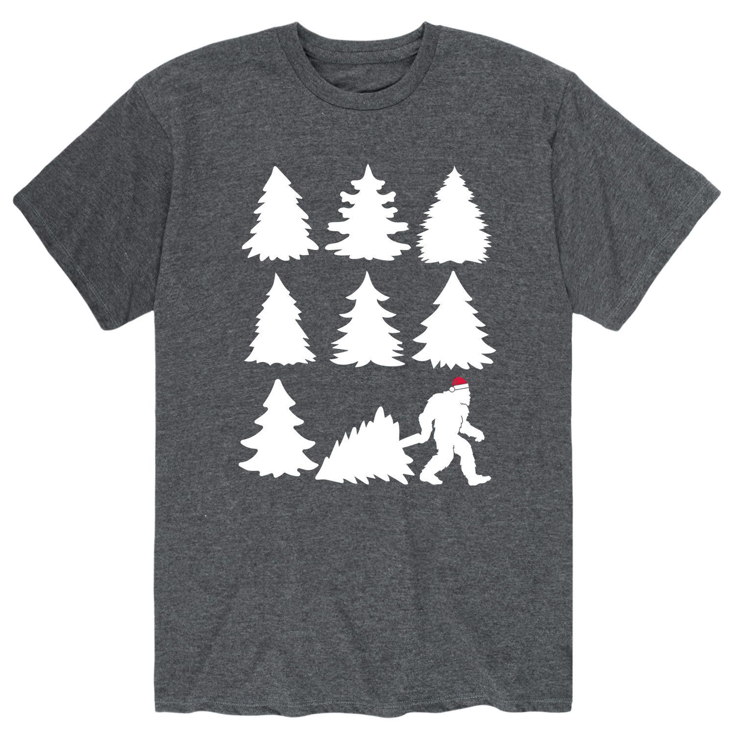 Мужская футболка Sasquatch Tree Licensed Character
